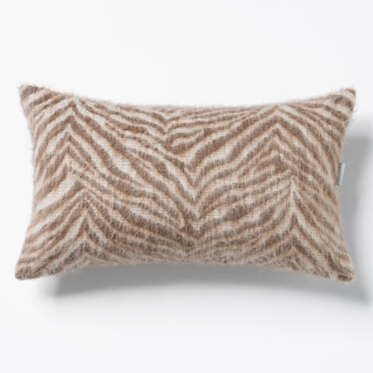 Dekokissen 30x50 cm, Zebra-Muster in beige, hochwertiger Oberstoff, Marke CEI'CIS